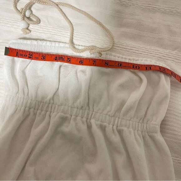 Juicy Couture Authentic Y2K White Terry Dress with Cream Lace - S - Picture 10 of 10